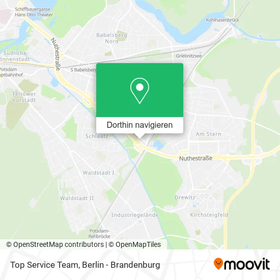 Top Service Team Karte