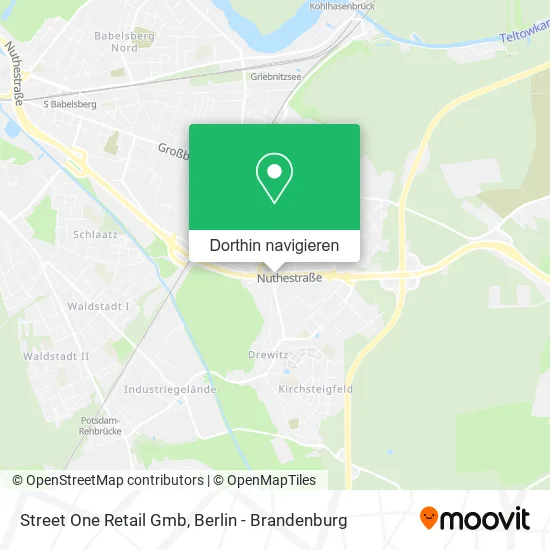 Street One Retail Gmb Karte