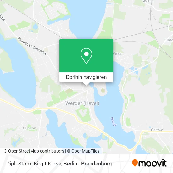 Dipl.-Stom. Birgit Klose Karte