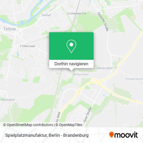 Spielplatzmanufaktur Karte