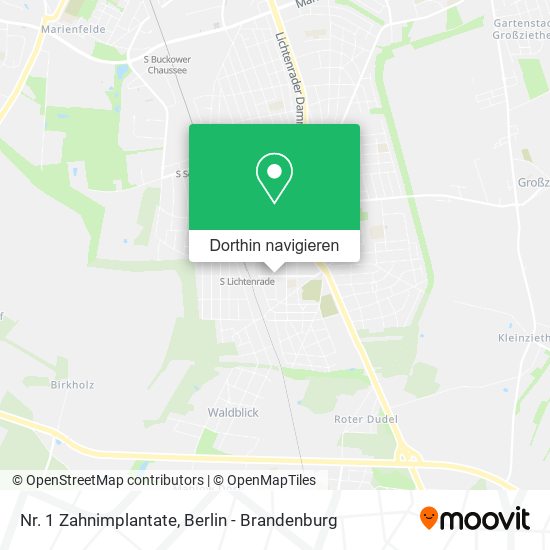 Nr. 1 Zahnimplantate Karte
