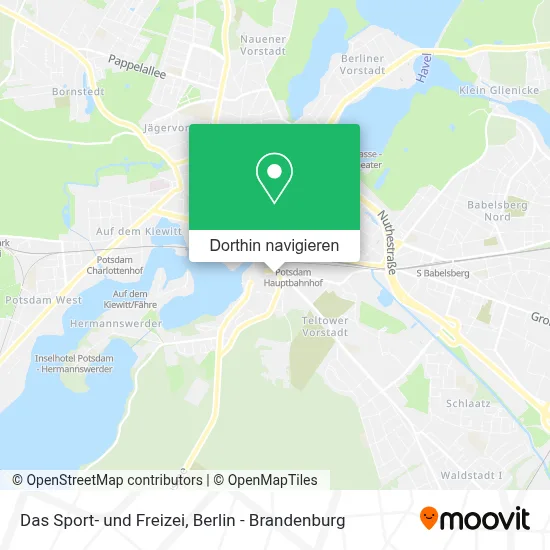 Das Sport- und Freizei Karte