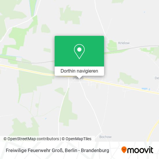 Freiwilige Feuerwehr Groß Karte
