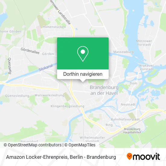 Amazon Locker-Ehrenpreis Karte