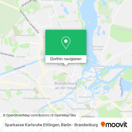 Sparkasse Karlsruhe Ettlingen Karte