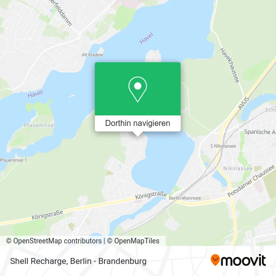 Shell Recharge Karte