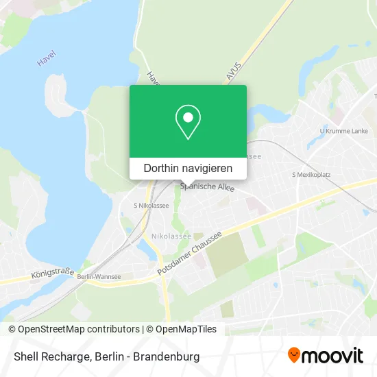 Shell Recharge Karte