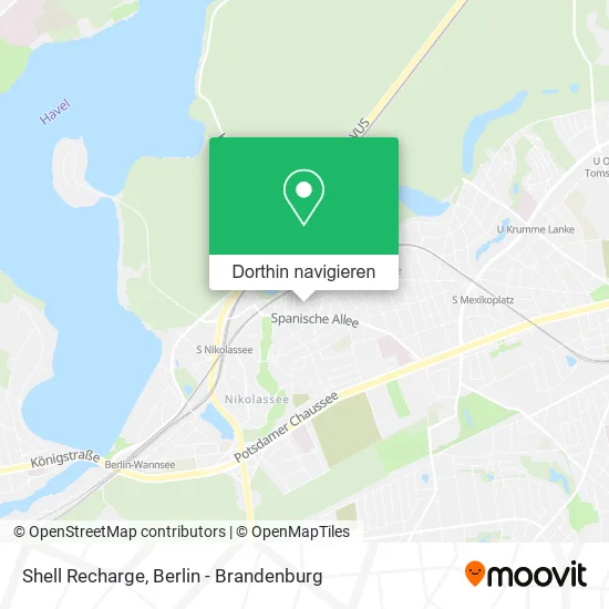 Shell Recharge Karte