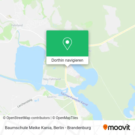 Baumschule Meike Kania Karte