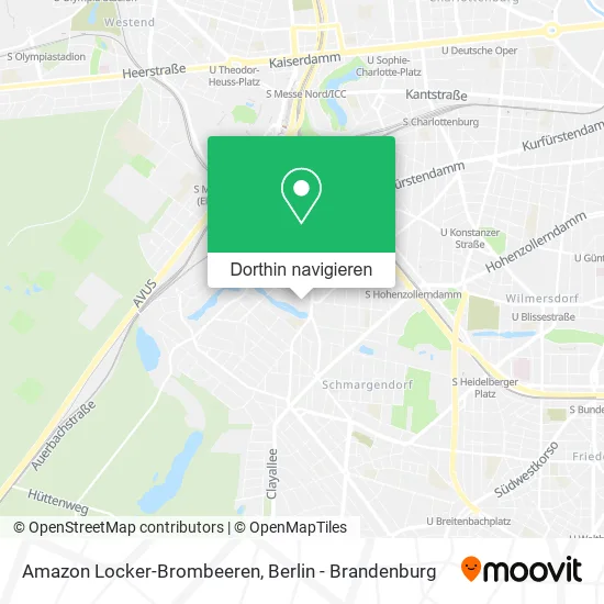 Amazon Locker-Brombeeren Karte