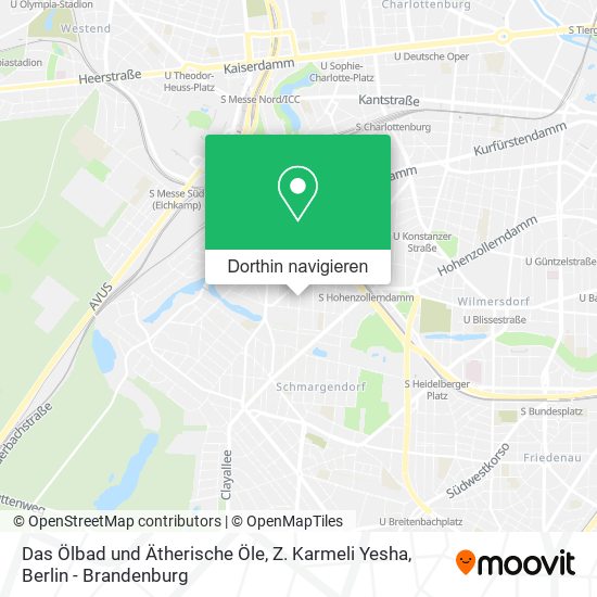 Das Ölbad und Ätherische Öle, Z. Karmeli Yesha Karte