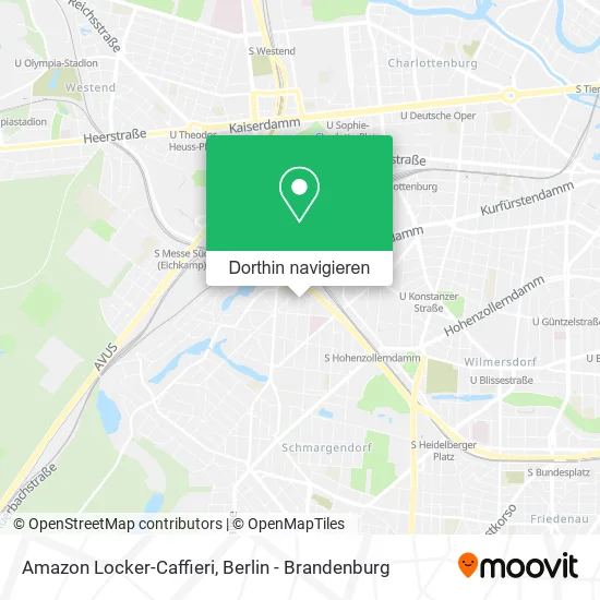 Amazon Locker-Caffieri Karte