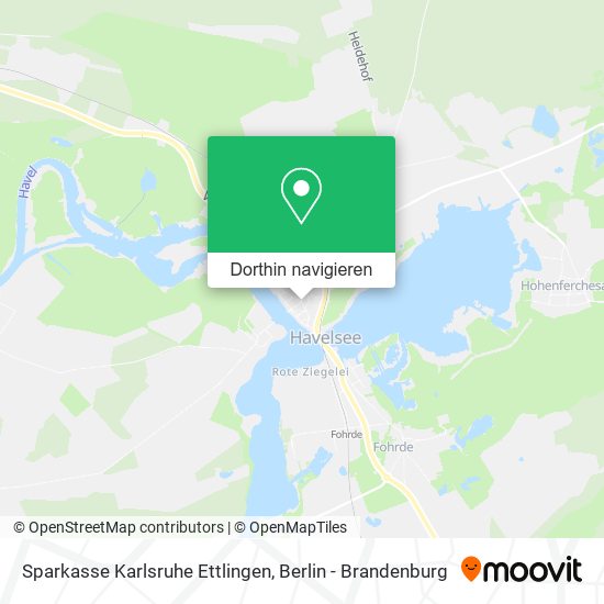Sparkasse Karlsruhe Ettlingen Karte