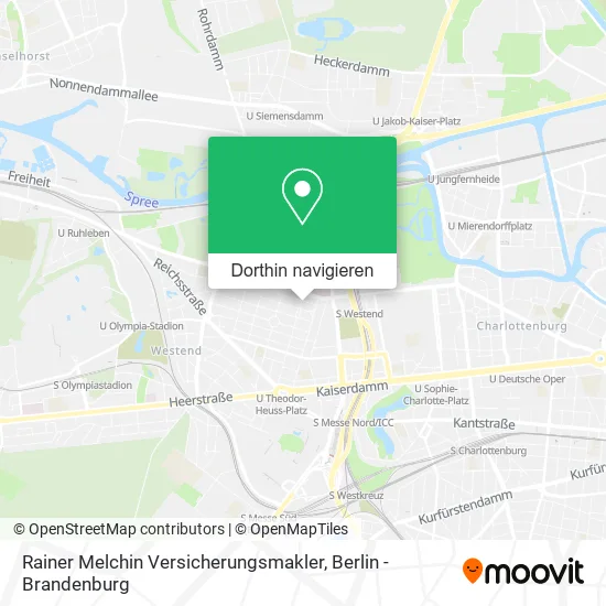 Rainer Melchin Versicherungsmakler Karte