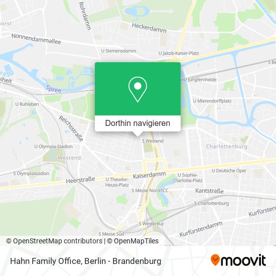 Hahn Family Office Karte