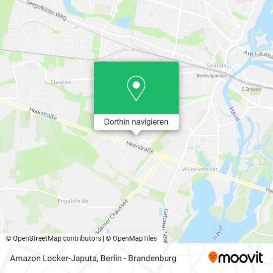 Amazon Locker-Japuta Karte