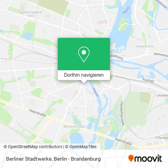 Berliner Stadtwerke Karte