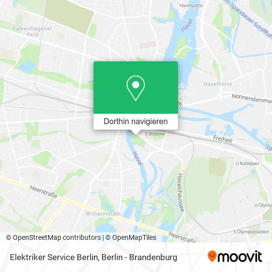 Elektriker Service Berlin Karte