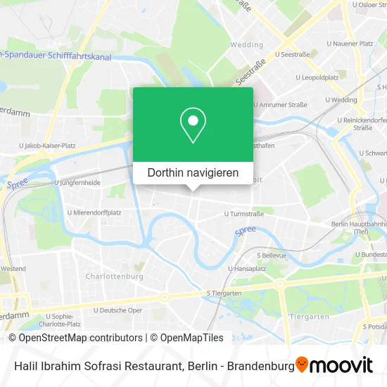 Halil Ibrahim Sofrasi Restaurant Karte