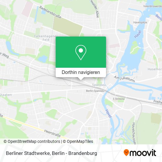 Berliner Stadtwerke Karte