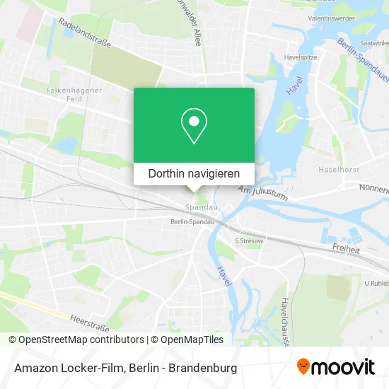 Amazon Locker-Film Karte