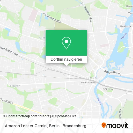 Amazon Locker-Gemini Karte