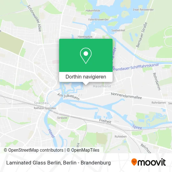 Laminated Glass Berlin Karte