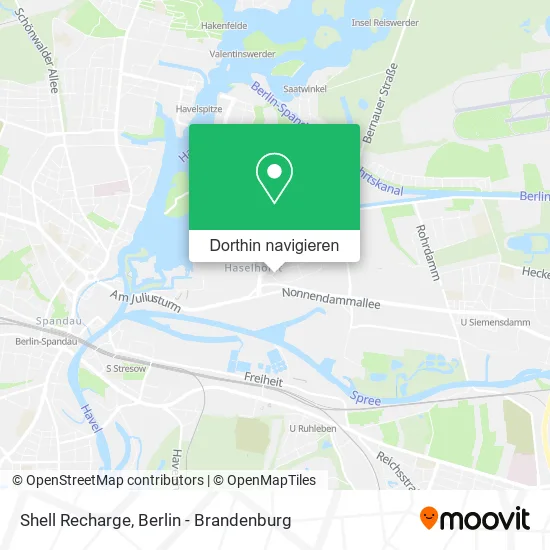 Shell Recharge Karte