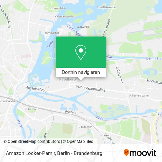 Amazon Locker-Pamir Karte