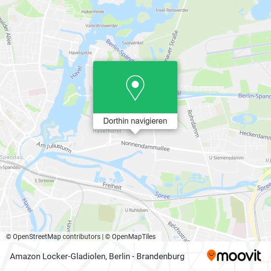 Amazon Locker-Gladiolen Karte
