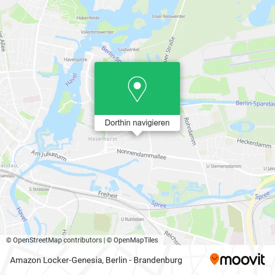 Amazon Locker-Genesia Karte