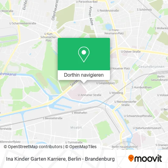 Ina Kinder Garten Karriere Karte