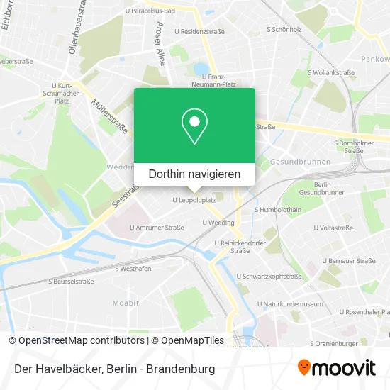 Der Havelbäcker Karte