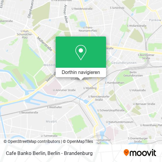 Cafe Banko Berlin Karte