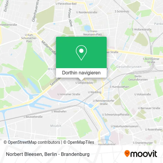 Norbert Bleesen Karte