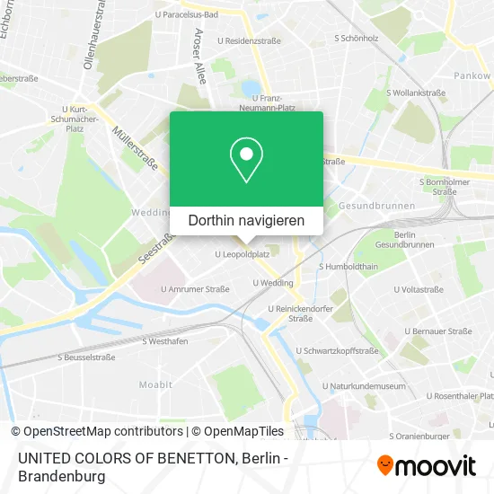 UNITED COLORS OF BENETTON Karte