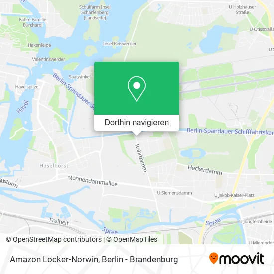 Amazon Locker-Norwin Karte