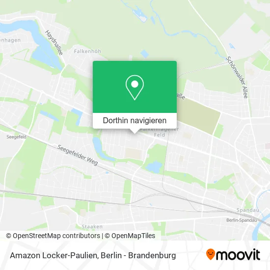 Amazon Locker-Paulien Karte