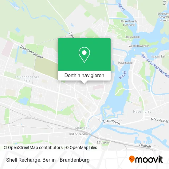 Shell Recharge Karte