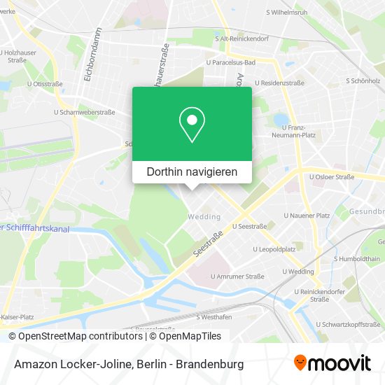 Amazon Locker-Joline Karte