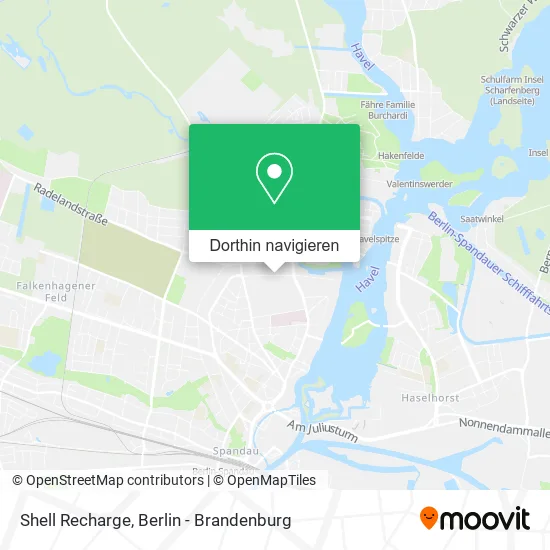 Shell Recharge Karte