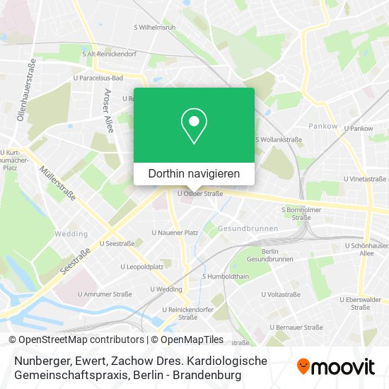 Nunberger, Ewert, Zachow Dres. Kardiologische Gemeinschaftspraxis Karte