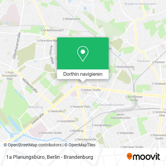 1a Planungsbüro Karte