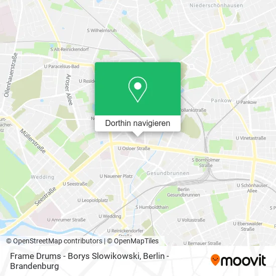 Frame Drums - Borys Slowikowski Karte