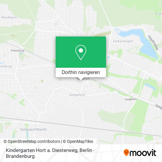Kindergarten Hort a. Diesterweg Karte