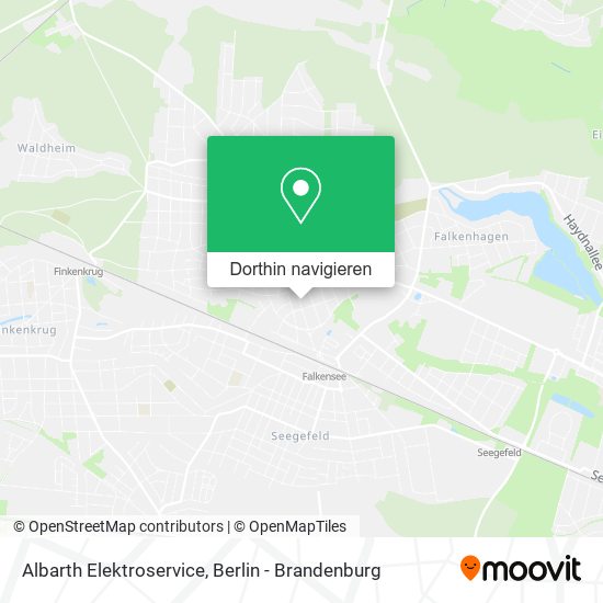 Albarth Elektroservice Karte