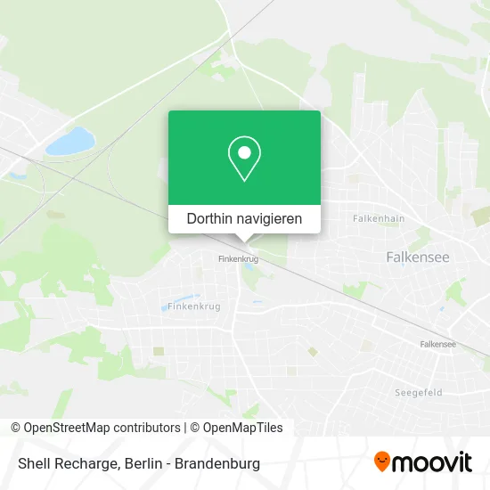 Shell Recharge Karte