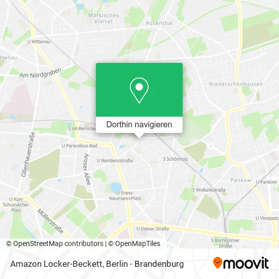 Amazon Locker-Beckett Karte
