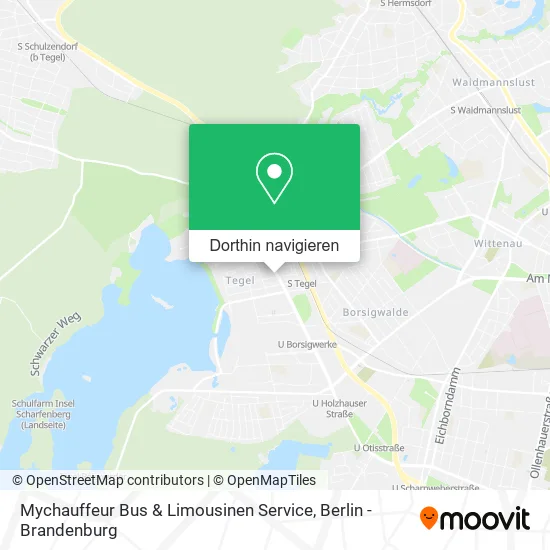 Mychauffeur Bus & Limousinen Service Karte