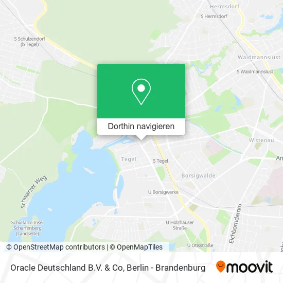 Oracle Deutschland B.V. & Co Karte